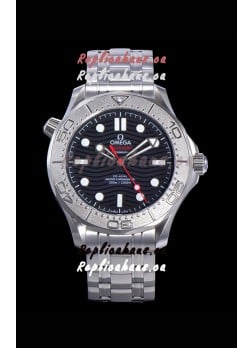 Omega Seamaster Diver 300M Nekton Edition  1:1 Mirror Replica Watch in Black Dial