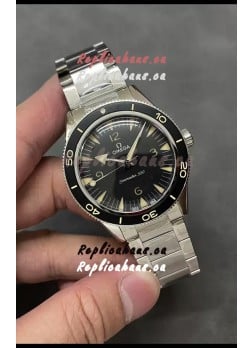 Omega Seamaster 300 Black Dial 1:1 Mirror Swiss Replica Watch