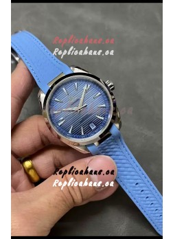 Omega Seamaster Aquaterra 150M Summer Blue Dial 1:1 Mirror Replica Watch