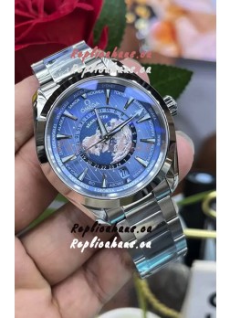 Omega Seamaster Aquaterra 150M Worldtimer Summer Blue 1:1 Mirror Replica Watch