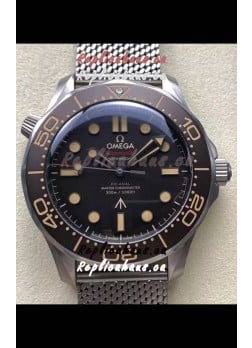 Omega Super Clone Seamaster 300M No Time To Die Edition Titanium Casing Replica Watch