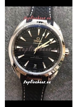 Omega Seamaster Aquaterra 41MM 1:1 Mirror Swiss Replica Watch in Black Dial
