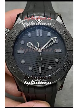Omega Seamaster 300M "Black Black" Ceramic Case Swiss 1:1 Mirror Replica Watch