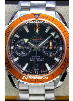 Omega Planet Ocean 600M Chronograph 904L Steel 1:1 Mirror Replica Watch