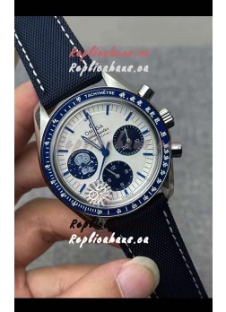 Omega Speedmaster Professional Silver Snoopy 50th Anniversary Limited Edition Swiss Replica Watch
