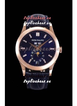 Patek Philippe Annual Calendar 5396R-012 Complications Swiss Replica Watch in Blue Dial 