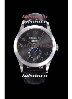 Patek Philippe Annual Calendar 5396-012 Complications Swiss Replica Watch in Grey Dial 