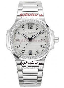 Patek Philippe Nautilus 7118 35MM 1:1 Stainless Steel White Dial 1:1 Superclone Watch 