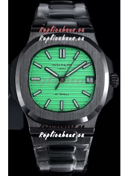 Patek Philippe Nautilus 5711 AET Remould Black Ceramic Edition Green Dial Swiss Replica Watch