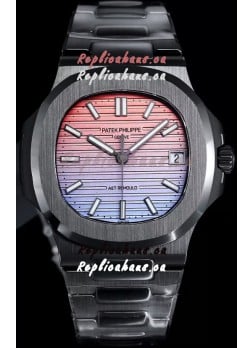Patek Philippe Nautilus 5711 AET Remould Black Ceramic Edition Gradient Dial Swiss Replica Watch
