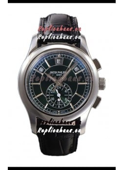 Patek Philippe 5205 Complications Moonphase Green Dial 1:1 Mirror Swiss Replica Watch