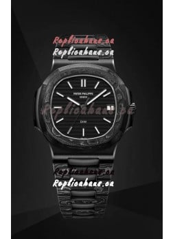 Patek Philippe Nautilus 5711 DiW Edition Ceramic/Carbon 1:1 Mirror Swiss Replica Watch