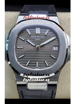 Patek Philippe Nautilus 5711G-001 904L Steel 2023 Updated Mirror Replica Watch - Grey Dial