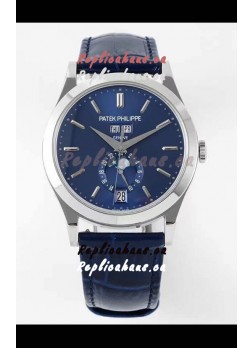 Patek Philippe Annual Calendar 5396 Complications Swiss Replica Watch in Blue Dial