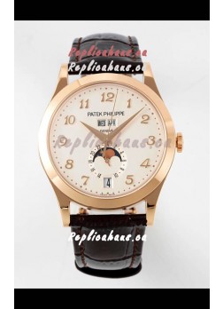 Patek Philippe Annual Calendar 5396R-012 Complications Swiss Replica Watch in White Dial