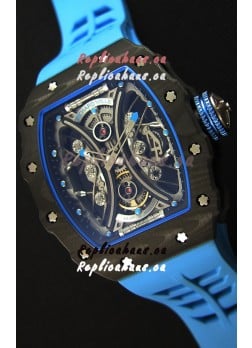 Richard Mille RM53-01 Pablo Mac Donough Carbon Case Swiss Replica Watch 