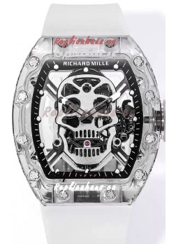 Richard Mille RM52-01 Sapphire Casing with Genuine Tourbillon Movement 1:1 Ultimate Replica