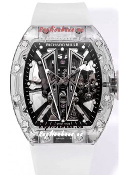 Richard Mille RM27-03 Sapphire Casing with Genuine Tourbillon Movement 1:1 Ultimate Replica