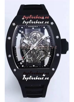 Richard Mille RM055 Ceramic Casing with Genuine Tourbillon Super Clone Watch