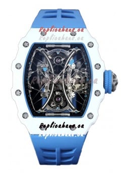 Richard Mille RM53-01 Pablo Mac Donough White TPT Case Swiss Replica Watch
