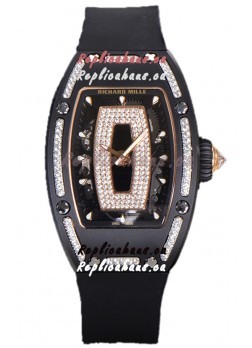 Richard Mille RM007 Black Ceramic Automatic Superclone Swiss Replica Watch