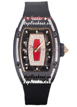Richard Mille RM007 Black Ceramic Automatic Superclone Swiss Replica Watch