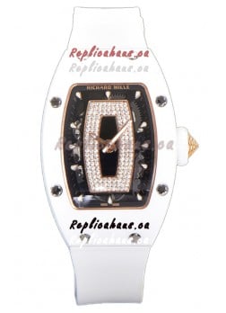Richard Mille RM007 White Ceramic Automatic Superclone Swiss Replica Watch