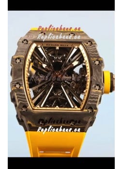 Richard Mille RM12-01 Carbon Fiber Case Genuine Tourbillon Movement 1:1 Mirror Replica Watch