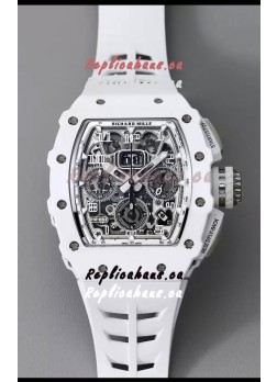 Richard Mille RM11-03 Titanium/White Ceramic 1:1 Mirror Quality Swiss Replica Watch