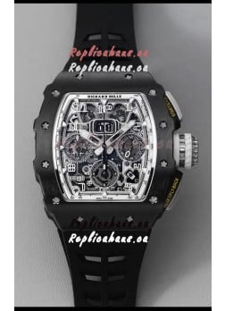 Richard Mille RM11-03 Titanium/Black Ceramic 1:1 Mirror Quality Swiss Replica Watch