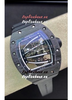 Richard Mille RM59-01 Genuine Tourbillon Movement in Black NTPT Carbon Casing