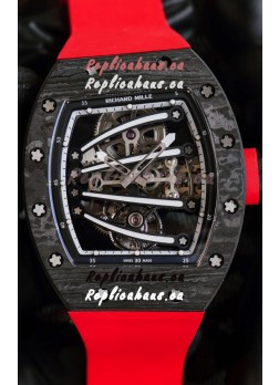 Richard Mille RM59-01 Genuine Tourbillon Movement in Black NTPT Carbon Casing