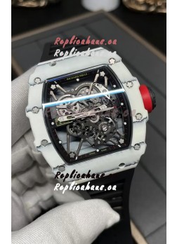 Richard Mille RM35-01 Rafael Nadal Carbon Fiber Casing with Genuine Tourbillon Super Clone Watch