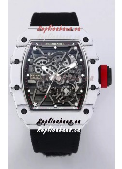 Richard Mille RM35-01 Rafael Nadal Carbon Fiber Casing with Genuine Tourbillon Super Clone Watch