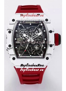 Richard Mille RM35-01 Rafael Nadal Carbon Fiber Casing with Genuine Tourbillon Super Clone Watch