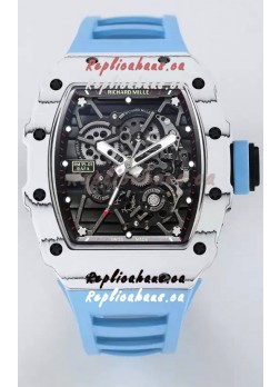 Richard Mille RM35-01 Rafael Nadal Carbon Fiber Casing with Genuine Tourbillon Super Clone Watch