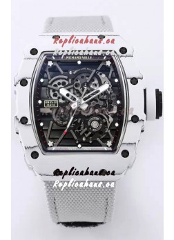 Richard Mille RM35-01 Rafael Nadal Carbon Fiber Casing with Genuine Tourbillon Super Clone Watch
