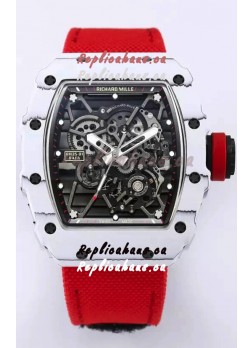 Richard Mille RM35-01 Rafael Nadal Carbon Fiber Casing with Genuine Tourbillon Super Clone Watch