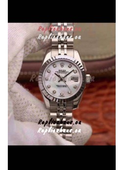 Rolex Datejust Ladies 28MM Cal.3135 Movement Swiss Replica in 904L Steel Casing