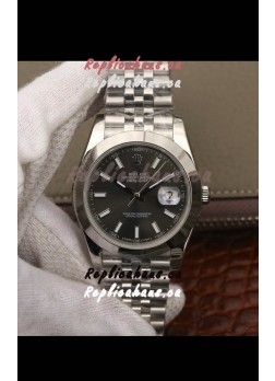 Rolex Datejust 41MM Cal.3135 Movement Swiss Replica Watch in 904L Steel Grey Dial