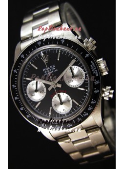Rolex Daytona Vintage REF 6264 Swiss Replica Watch - 904L Steel Watch 