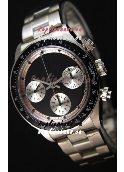Rolex Daytona Paul Newman Blacked out Swiss Replica Watch - 904L Steel Watch 