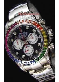 Rolex Cosmograph Daytona 116509 Stainless Steel 1:1 Mirror Cal.4130 Movement - Ultimate 904L Steel Watch