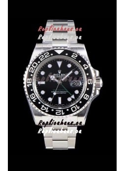 Rolex GMT Master II 116710LN Ceramic Bezel Cal.3186 Movement Swiss Replica - Ultimate 904L Steel Watch