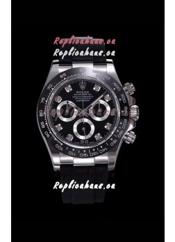 Rolex Daytona 116509 White Gold Original Cal.4130 Movement - 1:1 Mirror 904L Steel Watch