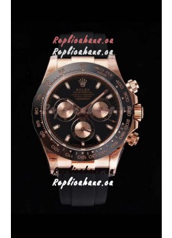 Rolex Daytona 116515LN Everose Gold Original Cal.4130 Movement - 1:1 Mirror 904L Steel Watch