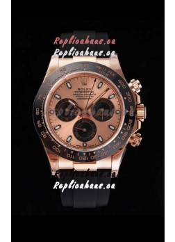 Rolex Daytona 116515LN Everose Gold Original Cal.4130 Movement - 1:1 Mirror 904L Steel Watch