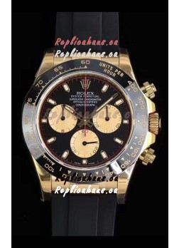 Rolex Daytona 116508 Yellow Gold Original Cal.4130 Movement - 1:1 Mirror 904L Steel Watch