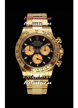 Rolex Daytona 116508 Yellow Gold Original Cal.4130 Movement - 1:1 Mirror 904L Steel Watch