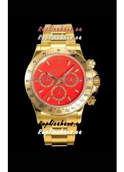 Rolex Daytona 116508 Yellow Gold Original Cal.4130 Movement - 1:1 Mirror 904L Steel Watch